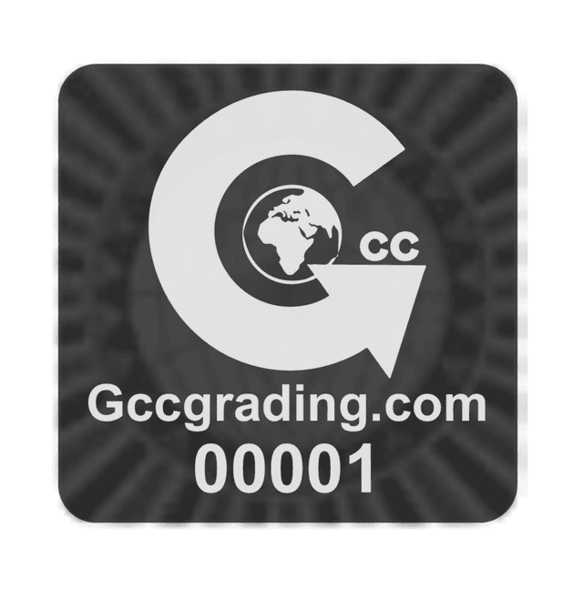 GCC Black Gem Pre-Grade Sticker